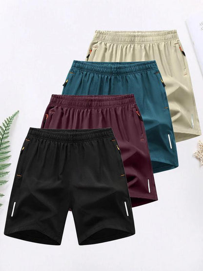 🩳 4-Pack | Men’s Athletic Shorts – Ultimate Comfort, Style & Versatility for Summer