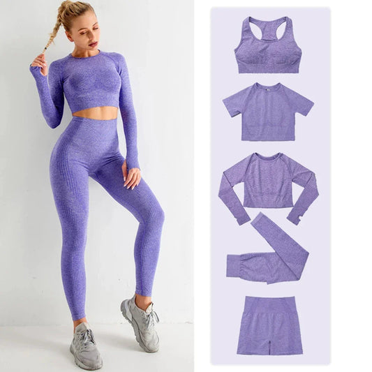 Seamless Yoga Set for Fitness