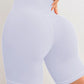 Women V Cross Waist Yoga Shorts 3.5 Workout Shorts Running Fitness Sports Shorts