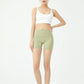 Peach Butt Fitness Shorts Women's Exercise Three-Quarter Pants Cargo Air Dry Pocket Yoga  Tight  Lift Summer
