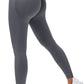 Knitted Seamless Fitness Leggings GYM Pants Women High Waist Push Up Leggings  Tight Peach Buttocks Yoga Pants