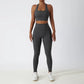 Yoga Set Women Gym Quick-drying Long-sleeved Coat Training Workout