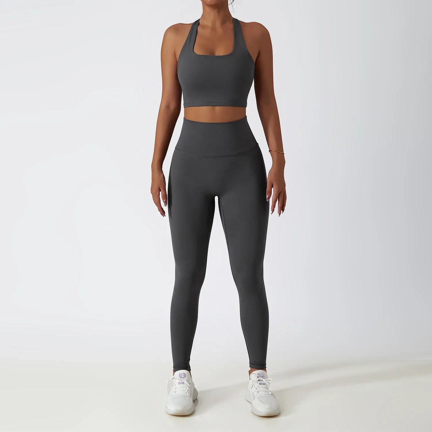 Yoga Set Women Gym Quick-drying Long-sleeved Coat Training Workout