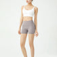 Peach Butt Fitness Shorts Women's Exercise Three-Quarter Pants Cargo Air Dry Pocket Yoga  Tight  Lift Summer