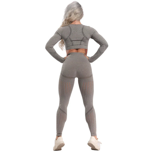 Yoga Pants Long Sleeve Workout Top